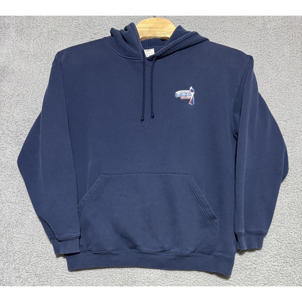 Vintage Adidas 2003 Womens World Cup Hoodie Mens Size Large Team USA
